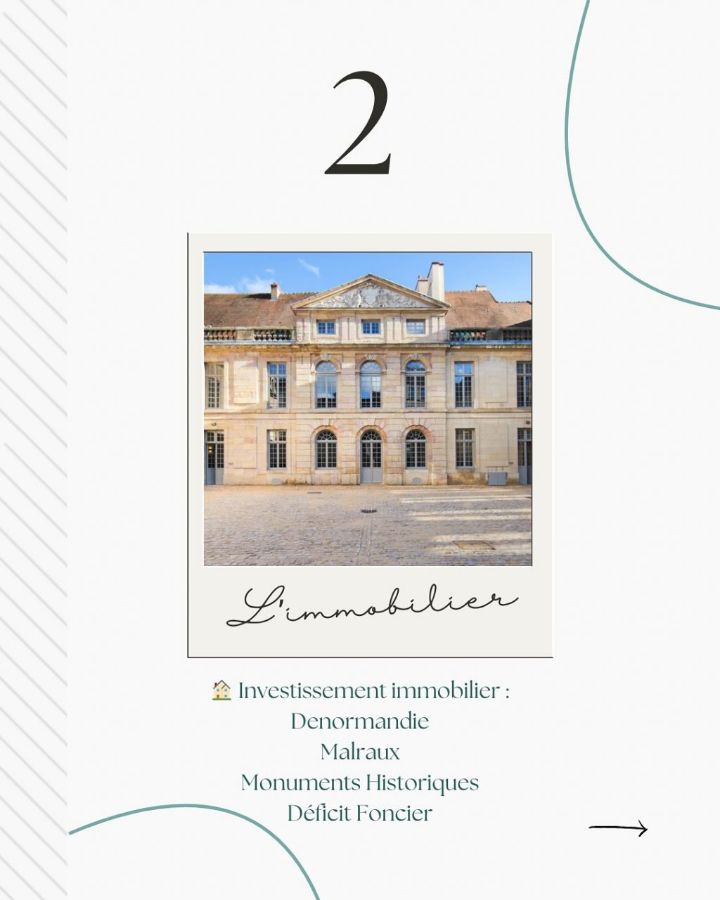 Instagram post from mb_patrimoine_investissement. This post is in position 2.